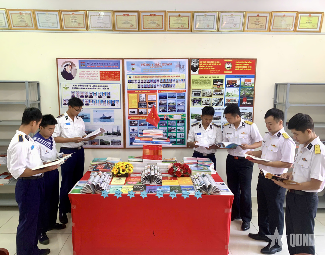 Lữ đoàn 682, Vùng 4 Hải quân sôi nổi hưởng ứng Ngày Sách và Văn hóa đọc Việt Nam lần thứ 5